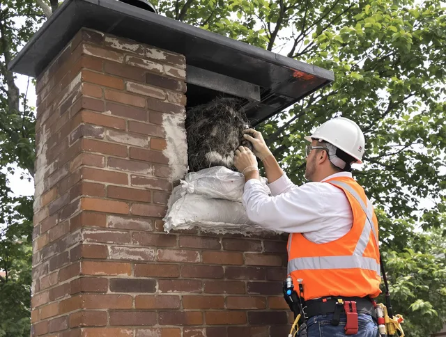 Humane removal of debris and animals by Naugatuck Chimney Sweep in Naugatuck, CT