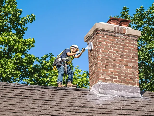 Naugatuck Chimney Sweep performing an inspection with advanced tools in Naugatuck, CT