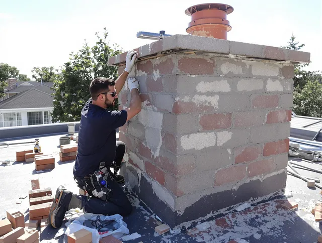 Advanced chimney repair process by Naugatuck Chimney Sweep in Naugatuck, CT